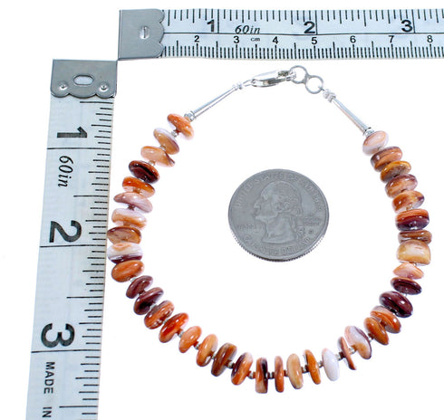 Oyster Shell Genuine Sterling Silver Bead Bracelet DX116109